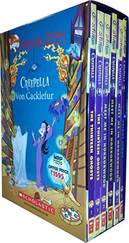 Geronimo Stilton: Creepella Von Cacklefur (Set Of 6 Books) (French Edition)