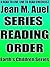 Jean M. Auel :Series Reading Order: A Read to Live, Live to Read Checklist [Earth's Children Series]