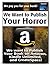 We Want To Publish Your Horror Stories!: We Want To Publish Your Horror Novel on Amazon, Kindle Unlimited and CreateSpace! (Publish Your Book Now! 7)