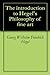 The introduction to Hegel's Philosophy of Fine Art