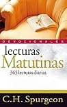 Book cover for Lecturas matutinas: 365 lecturas diarias (Spanish Edition)