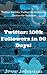 Twitter: 100k Followers in 90 Days!: Twitter Secrets, Twitter for Beginners, Twitter for Dummies (Twitter Marketing, Twitter Followers, Make Money Online Book 1)