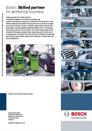 Bosch - Skilled partner for workshop business