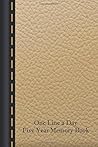 One Line a Day: Five Year Memory Book: (Journal Diary)