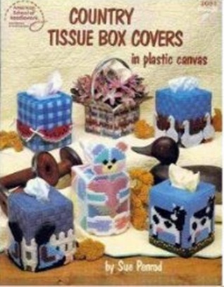 Country Tissue Box Covers in Plastic Canvas #3051