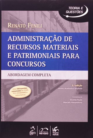 Administração de Recursos Materiais e Patrimoniais para Concursos