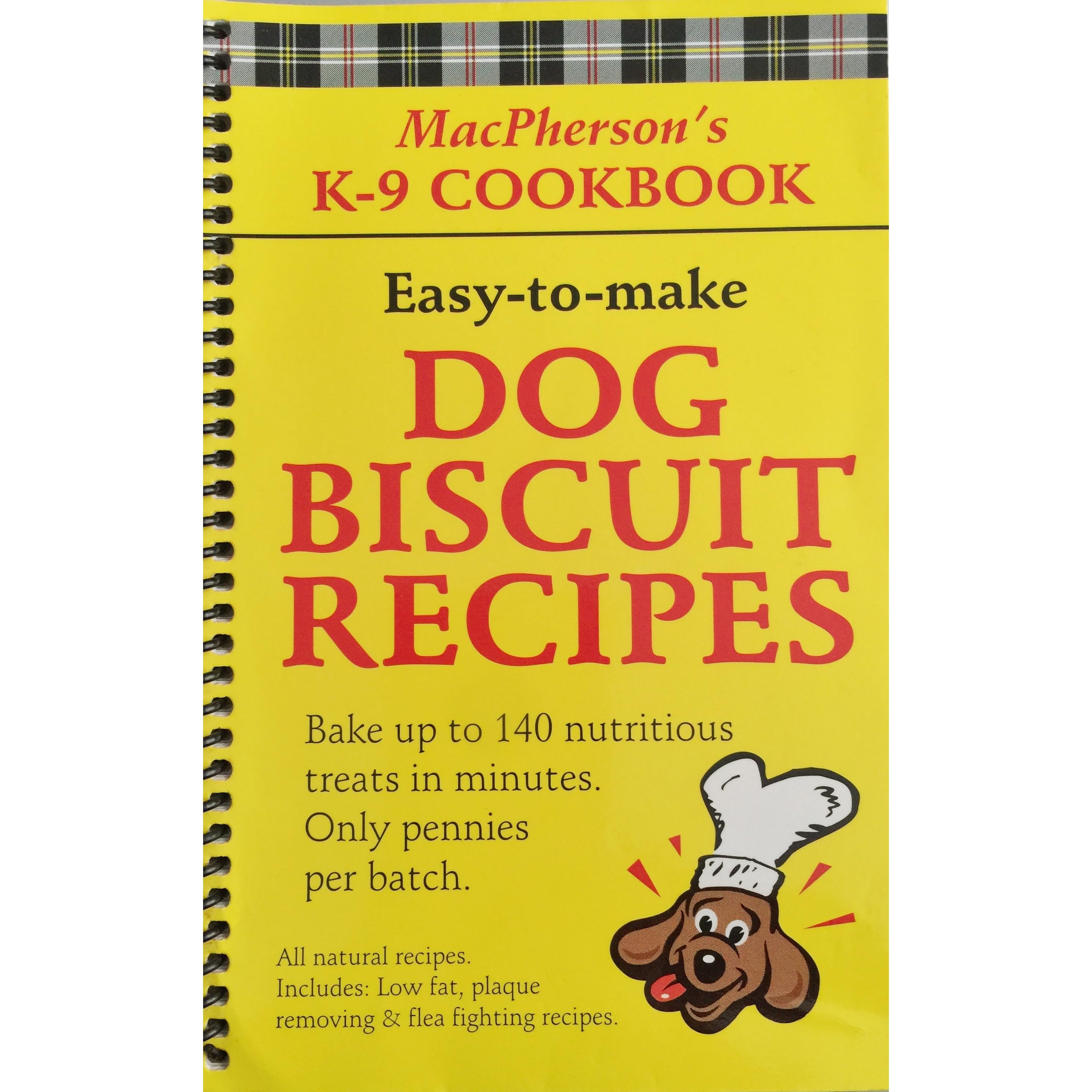 MacPherson's K9 Cookbook Dog Biscuit Recipes by Mary MacPherson