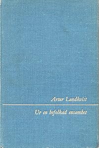 Omslag för Ur en befolkad ensamhet