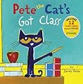 Pete the Cat's Got Class: Includes 12 Flash Cards, Fold-Out Poster, and Stickers! – A Fun Story About Helping Friends Learn Math for Kids