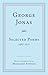 Selected Poems by George Jonas