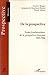 De la prospective : Textes fondamentaux de la prospective française (1955-1966) (French Edition)