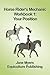 Horse Rider's Mechanic Workbook 1: Your Position (Horse Rider's Mechanic Series)