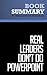 Summary: Real Leaders Don't Do PowerPoint: Review and Analysis of Witt's Book
