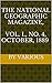 The National Geographic Magazine,  Vol. I., No. 4, October, 1889