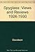 The Spyglass: Views and Reviews 1924-1930