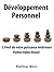 Développement personnel: L'...