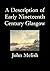 A Description of Early Nineteenth Century Glasgow