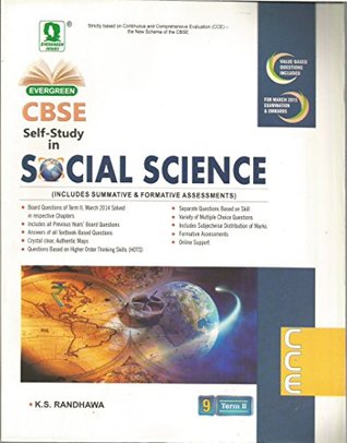 Evergreen CBSE Self Study in Social Science Term II for Class 9 (Paperback)