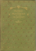 Modes and manners of the nineteenth century as represented in the pictures and engravings of the time, vol. 3 of 3 (Hardcover)