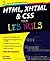HTML, XHTML et CSS pour les nuls (French Edition)