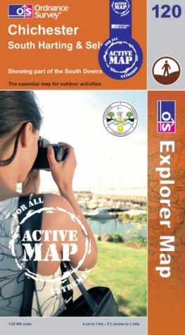 Chichester South Harting and Selsey (OS Explorer Map Active)