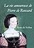 La vie amoureuse de Pierre de Ronsard