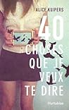 40 choses que je ...