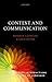 Context and Communication