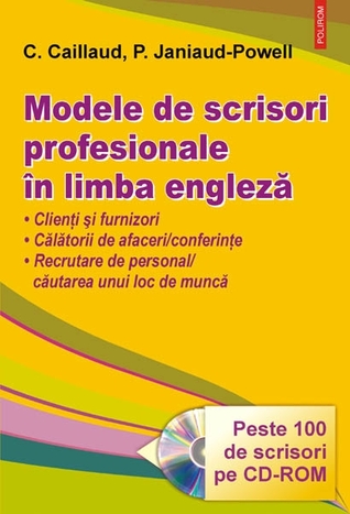 Modele de scrisori profesionale în limba engleză