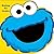 Sesame Street Character Foam Face Books - Waiting for Cookie