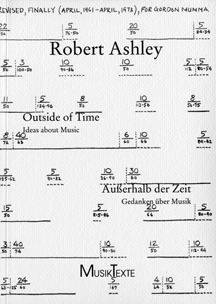 Outside of Time: Ideas about Music / Ausserhalb der Zeit: Gendaken uber Musik (Paperback)