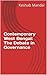 Contemporary West Bengal: The Debate in Development and Governance (West Bengal Government: The Issues and Constraints of Development Book 2)