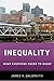 Inequality: What Everyone Needs to Know