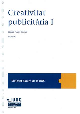 Creativitat publicitària I
