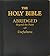 The Holy Bible: Abridged Beyond the Point of Usefulness