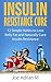 Insulin Resistance Cure Habits: 12 Simple Habits to Lose Belly Fat and Naturally Cure Insulin Resistance - Diabetes, Body Fat & Weight Loss