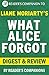 What Alice Forgot: A Digest on the Liane Moriarty Novel | Digest & Review