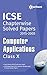 ICSE Chapterwise Solved Papers (2015-2005) COMPUTER APPLICATIONS class 10