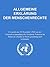 Allgemeine Erklärung der Menschenrechte by United Nations