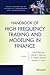 Handbook of High-Frequency Trading and Modeling in Finance (Wiley Handbooks in Financial Engineering and Econometrics)