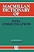 Macmillan Dictionary of Data Communications