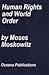 Human Rights and World Order