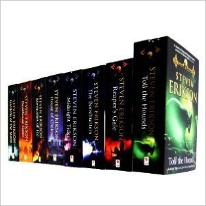 Steven Erikson 8 Books Collection Set, Vol. 1-8 (Malazan Book of the Fallen #1-8)