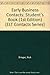 Early Business Contacts: Materials for Developing Listening and Speaking Skills for the Student of Business English