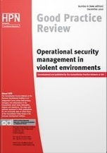 Operational Security Management In Violent Environments (Good Practice Review)