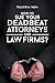 How To Sue Your Deadbeat Attorneys and Law Firms