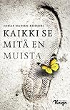 Kaikki se mitä en muista by Jonas Hassen Khemiri