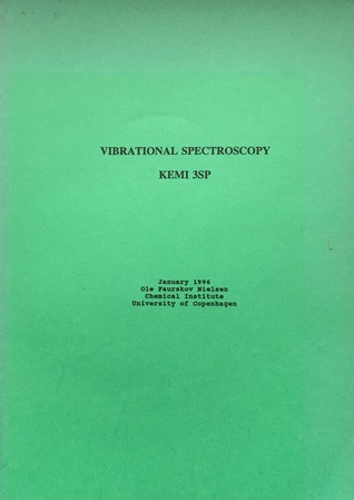 Vibrational Spectroscopy Kemi 3SP (Paperback)