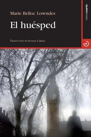 Portada de El huésped, de Marie Belloc Lowndes