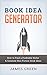 Book Idea Generator: How to...